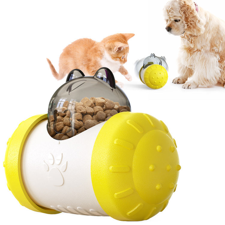 Interactive Pet Food Ball Toy for Dogs & Cats