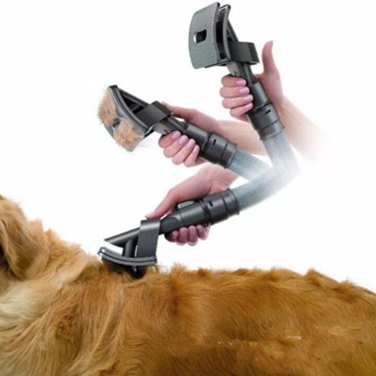 Vacuum Pet Grooming Brush Tool