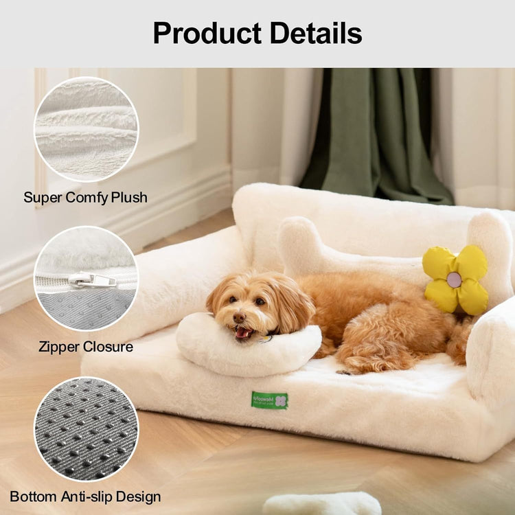 MEWOOFUN Orthopedic Dog Sofa Bed with Washable Cover
