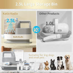 Dog Grooming Kit with Vacuum – 2 Suction Modes, Low Noise