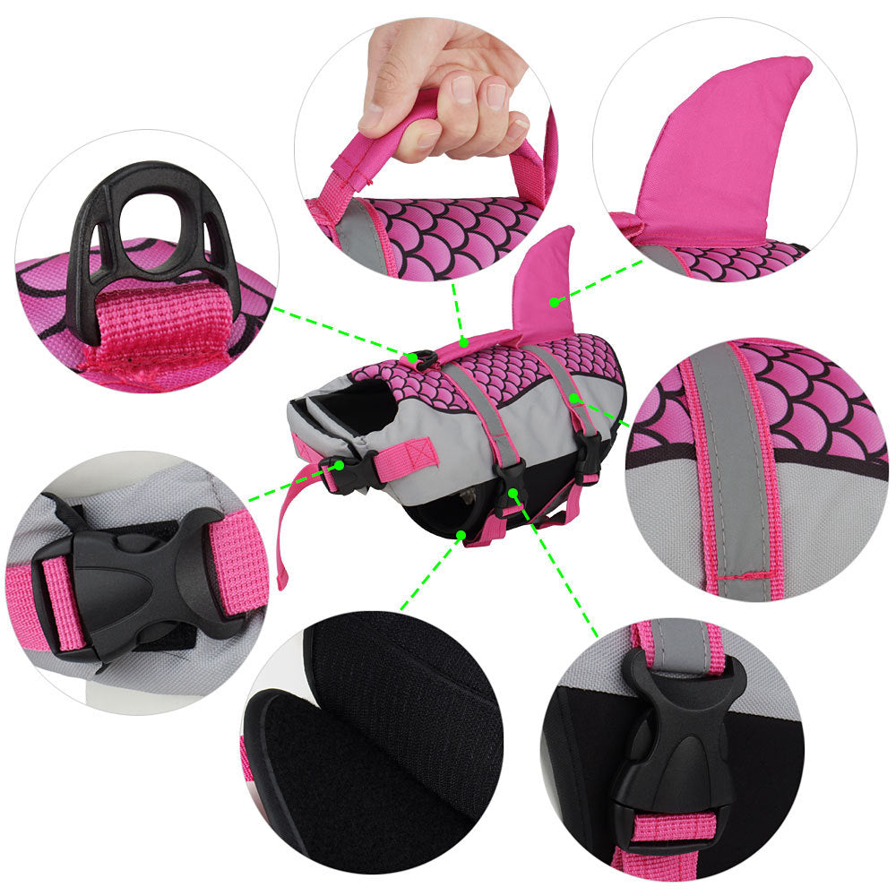 Swim Pet Dog Life Jacket Vest
