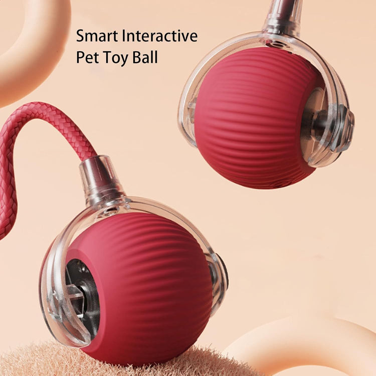 Smart Interactive Rolling Ball for Dogs & Cats